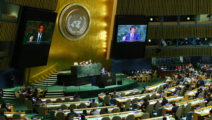 Почти все члены ООН поддержали российскую инициативу мирного космоса Почти все члены ООН поддержали российскую инициативу мирного космоса