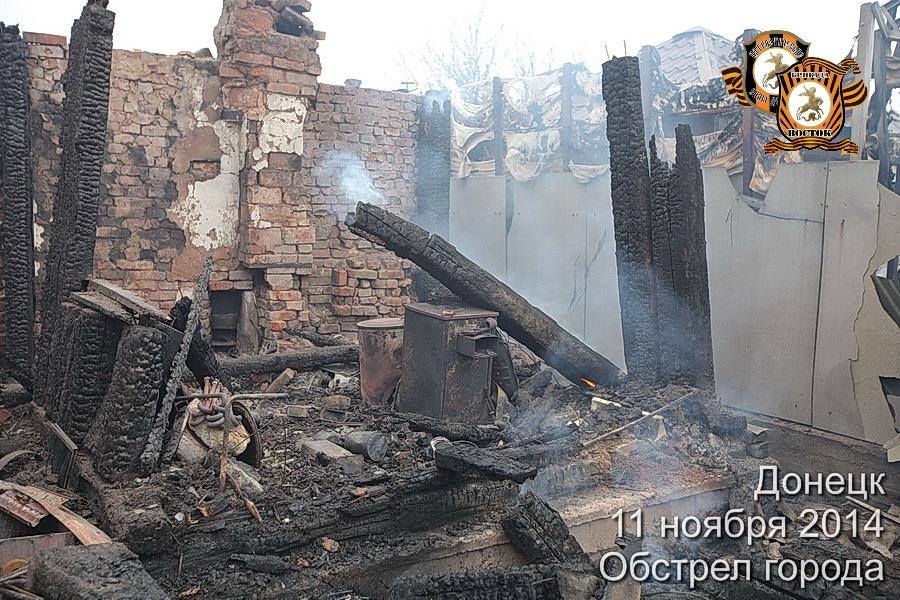 Сводки от ополчения Новороссии 16.11.2014