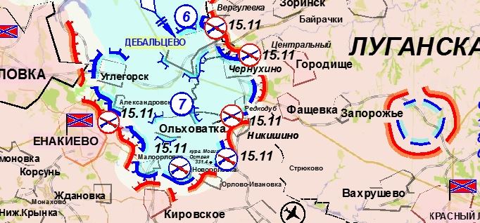 Сводка военных событий в Новороссии за 16.11.2014 Сводка военных событий в Новороссии за 16.11.2014