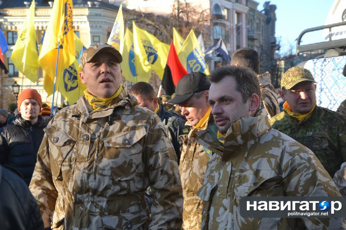 Вешать, резать и сосать, — лозунги марша в честь годовщины Майдана Вешать, резать и сосать, — лозунги марша в честь годовщины Майдана