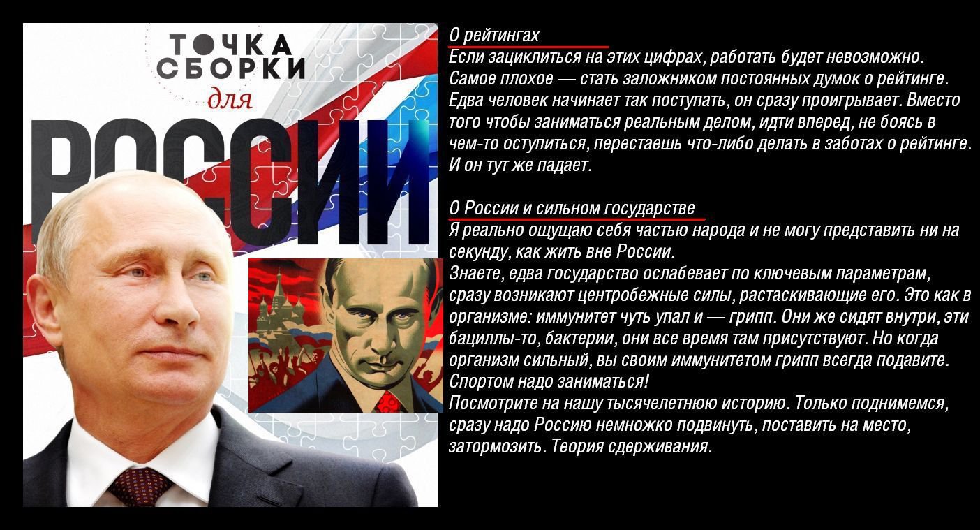 Интервью Путина в цитатах: "думки" о рейтинге, "бациллы" в стране, зачем "щучат" друзей Интервью Путина в цитатах: "думки" о рейтинге, "бациллы" в стране, зачем "щучат" друзей