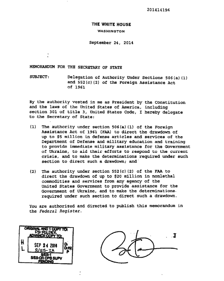 25.11.2014 г. КиберБеркут получил доступ к документам американских чиновников из окружения Байдена