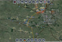 Обзор карты боевых действий. 07.11.14