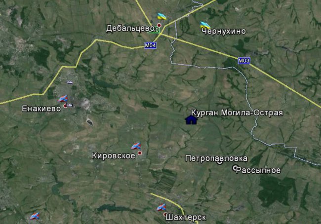 Сводка военных событий в Новороссии за 03.11.2014