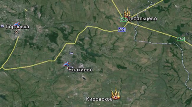 Сводка военных событий в Новороссии за 09.11.2014