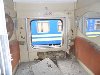 Новый обстрел вагонного депо станции Донецк