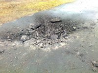 Новый обстрел вагонного депо станции Донецк