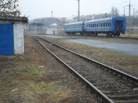 Новый обстрел вагонного депо станции Донецк