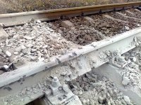 Новый обстрел вагонного депо станции Донецк