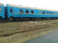 Новый обстрел вагонного депо станции Донецк