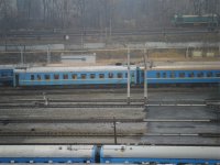 Новый обстрел вагонного депо станции Донецк