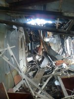 Новый обстрел вагонного депо станции Донецк