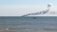 Взрыв в Азовском море прогремел рядом с российским сухогрузом "Находка"