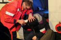 Полиция Варшавы "кроваво" разогнала польских анижедетей