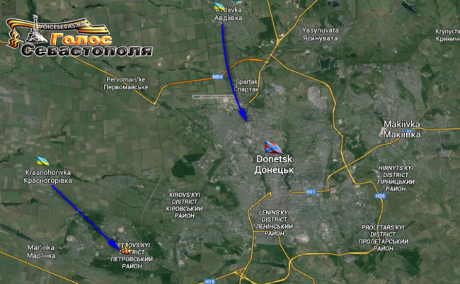 Сводка военных событий в Новороссии за 12.11.2014