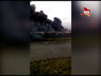 Первые минуты после падения малазийского Боинга