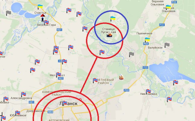 Сводка военных событий в Новороссии за 17.11.2014