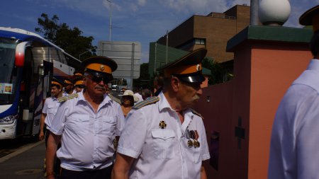 Австралийские казаки провели акцию в поддержку Новороссии и России (фоторепортаж+видео)