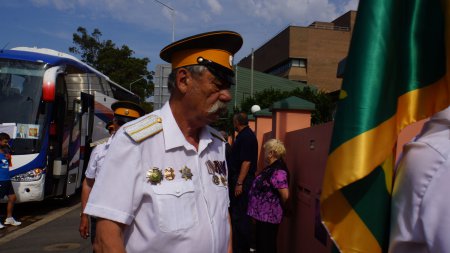 Австралийские казаки провели акцию в поддержку Новороссии и России (фоторепортаж+видео)