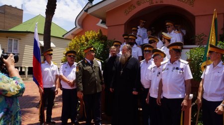 Австралийские казаки провели акцию в поддержку Новороссии и России (фоторепортаж+видео)