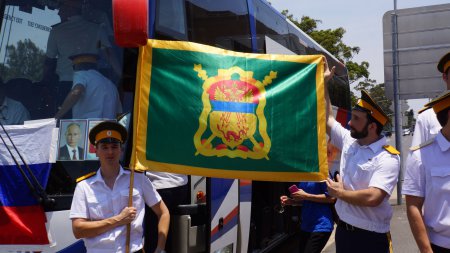 Австралийские казаки провели акцию в поддержку Новороссии и России (фоторепортаж+видео)