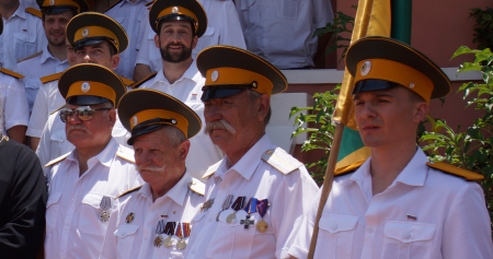 Австралийские казаки провели акцию в поддержку Новороссии и России (фоторепортаж+видео)