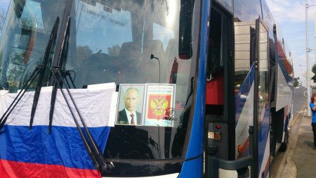 Австралийские казаки провели акцию в поддержку Новороссии и России (фоторепортаж+видео)