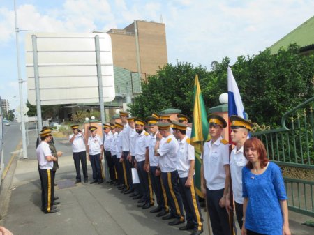 Австралийские казаки провели акцию в поддержку Новороссии и России (фоторепортаж+видео)