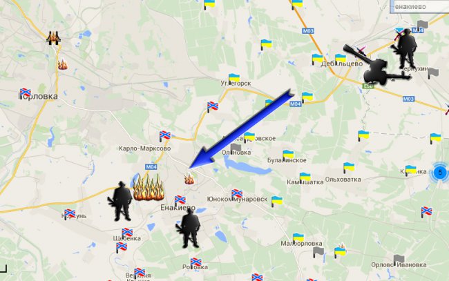 Сводка военных событий в Новороссии за 23.11.2014