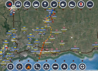 Обзор карты боевых действий 30.11.2014