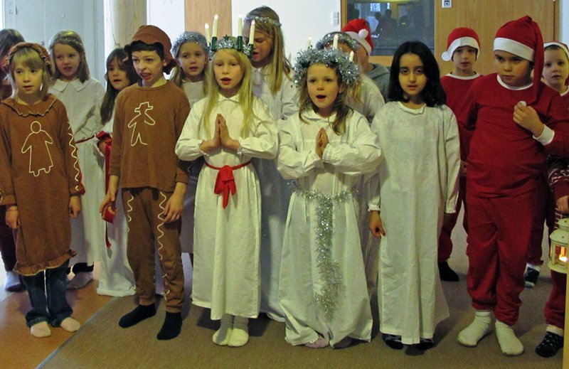 По инициативе учительницы шведский пятиклассник наденет платье и будет Люсией