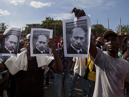 Гаитянский "майдан" просит Путина помочь свергнуть проамериканскую власть Гаитянский "майдан" просит Путина помочь свергнуть проамериканскую власть