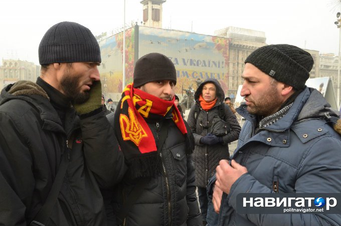 Акция чеченских сепаратистов на Майдане: Станцуем лезгинку и гопак на развалинах империи 