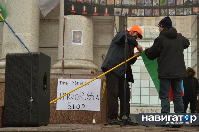 Акция чеченских сепаратистов на Майдане: Станцуем лезгинку и гопак на развалинах империи 