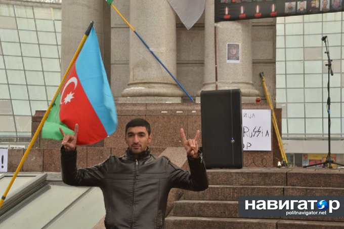 Акция чеченских сепаратистов на Майдане: Станцуем лезгинку и гопак на развалинах империи 