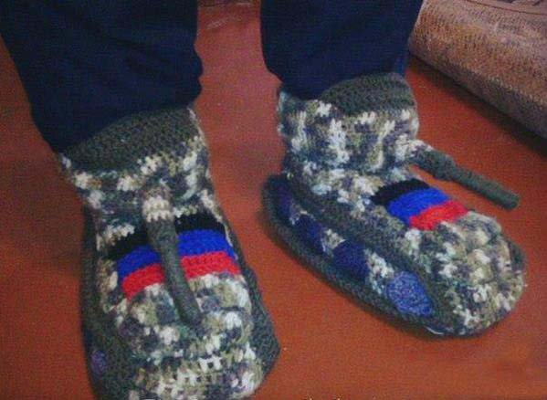 Связала мужу носки на зиму Связала мужу носки на зиму