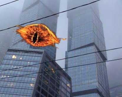 Око Саурона все же зажглось над «Москвой-Сити» Око Саурона все же зажглось над «Москвой-Сити»