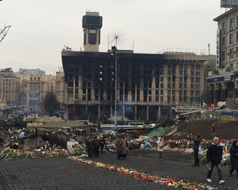Дом профсоюзов в Киеве лучше снести, чем восстановить - Кличко Дом профсоюзов в Киеве лучше снести, чем восстановить - Кличко