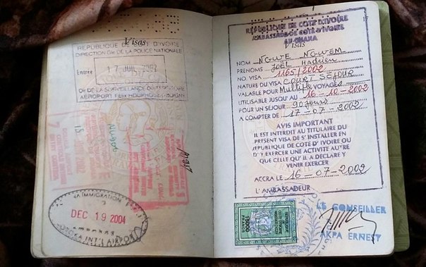 Паспорта бойцов украинской армии.