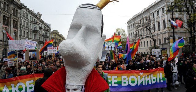 Геи объявили Путина «врагом года»