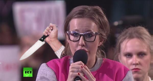 «Девушка с микрофоном» назвала вопрос репортера «Укропа» самым острым