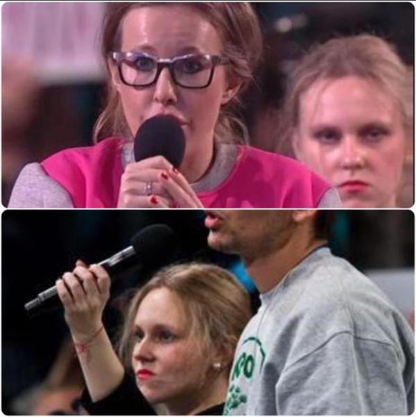 «Девушка с микрофоном» назвала вопрос репортера «Укропа» самым острым