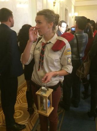 Юлия Тимошенко: азы ремесла. /А. Зубченко/ Юлия Тимошенко: азы ремесла. /А. Зубченко/