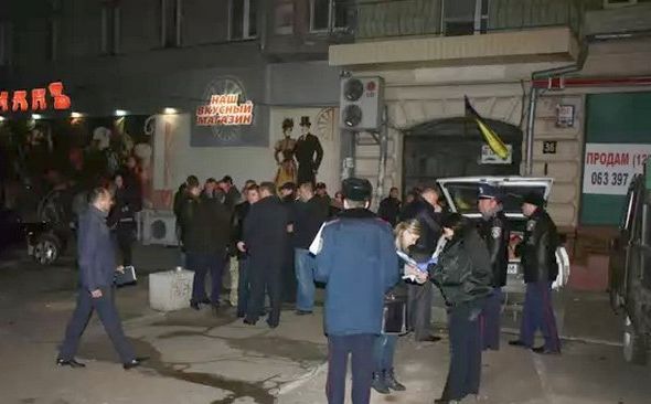 В Одессе произошел взрыв у офиса активистов Евромайдана В Одессе произошел взрыв у офиса активистов Евромайдана