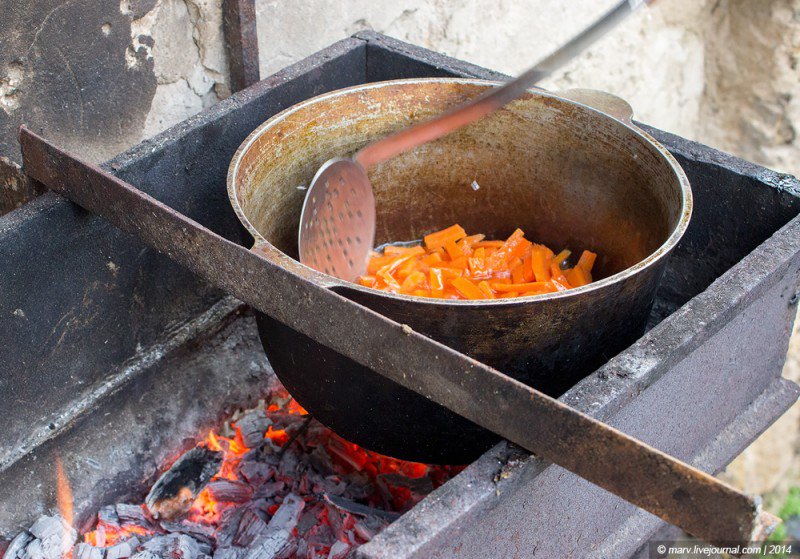 Плов с мидиями «под дулами автоматов». Много фото Плов с мидиями «под дулами автоматов». Много фото