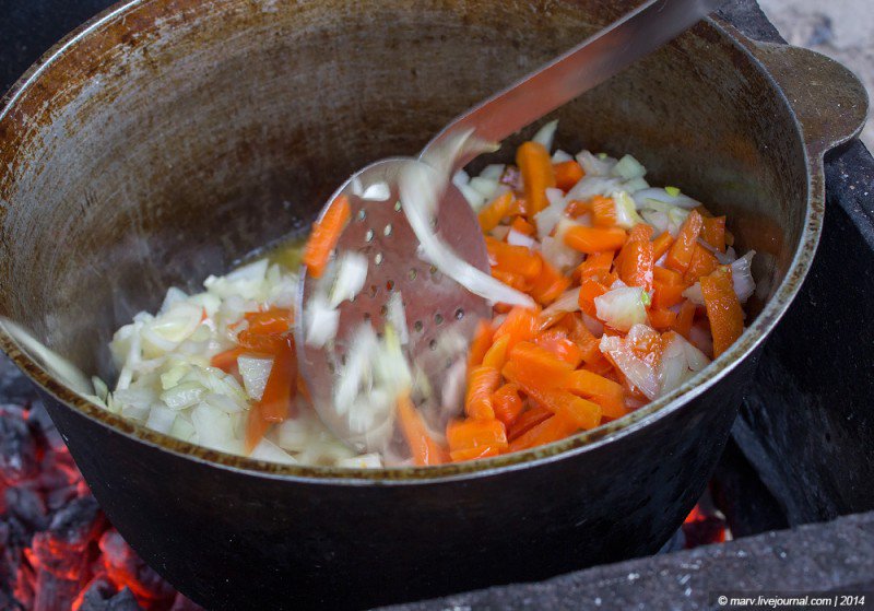 Плов с мидиями «под дулами автоматов». Много фото Плов с мидиями «под дулами автоматов». Много фото