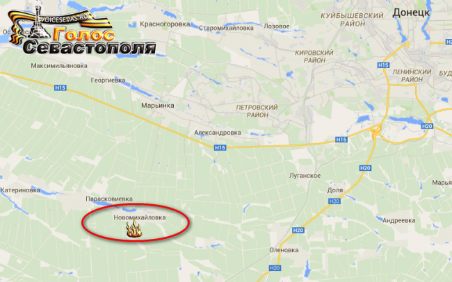 Сводка военных событий в Новороссии за 6.12.2014