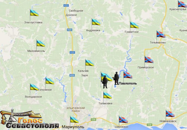 Сводка военных событий в Новороссии за 12.12.2014