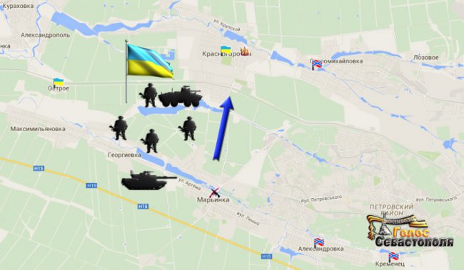 Сводка военных событий в Новороссии за 13.12.2014