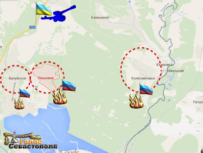 Сводка военных событий в Новороссии за 16.12.2014